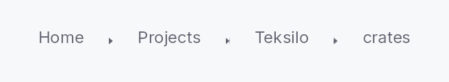 Breadcrumb at Touch density