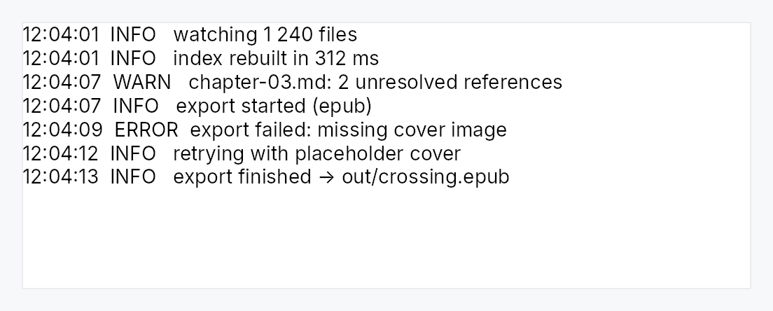 LogView preview
