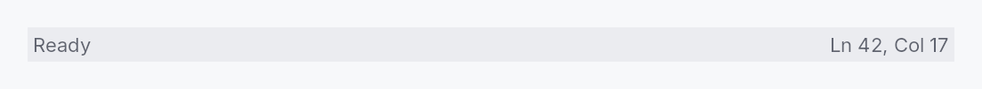 StatusBar at Touch density